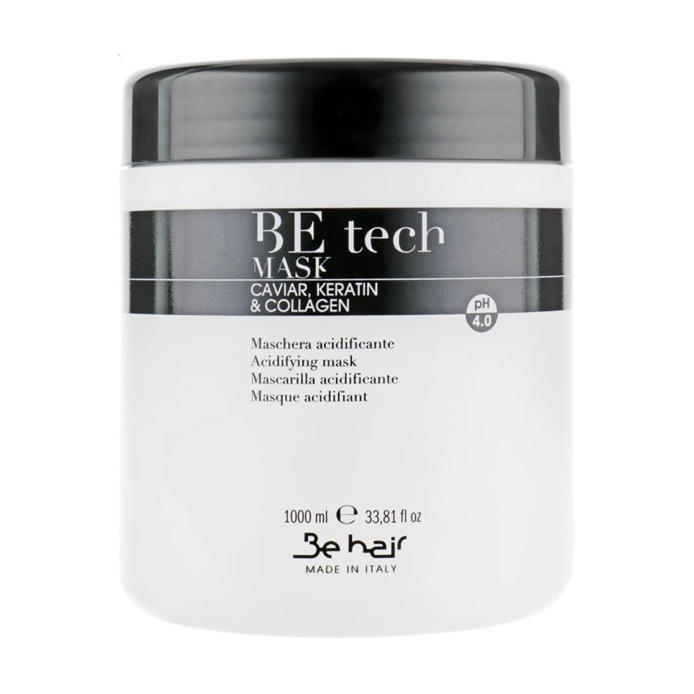 Маска для волосся Be Hair Be Tech Mask pH 4.0 з кератином та колагеном, 1 л